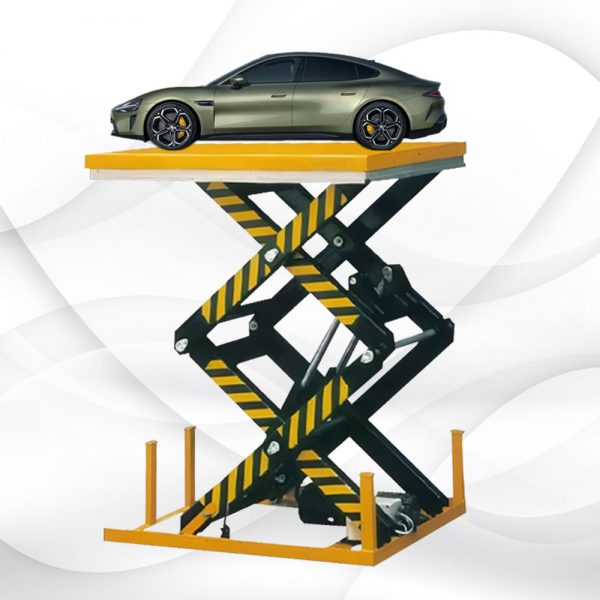 Fixed scissor lift platform